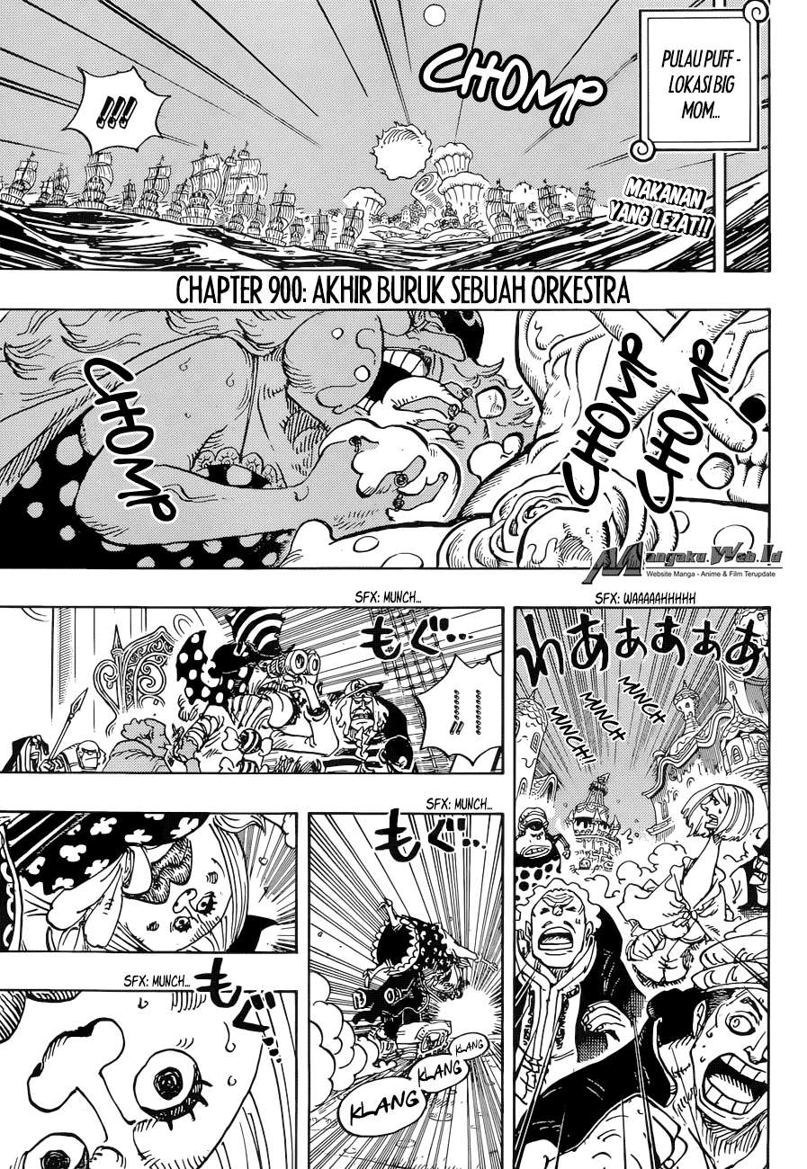 One Piece Chapter 900 page 3