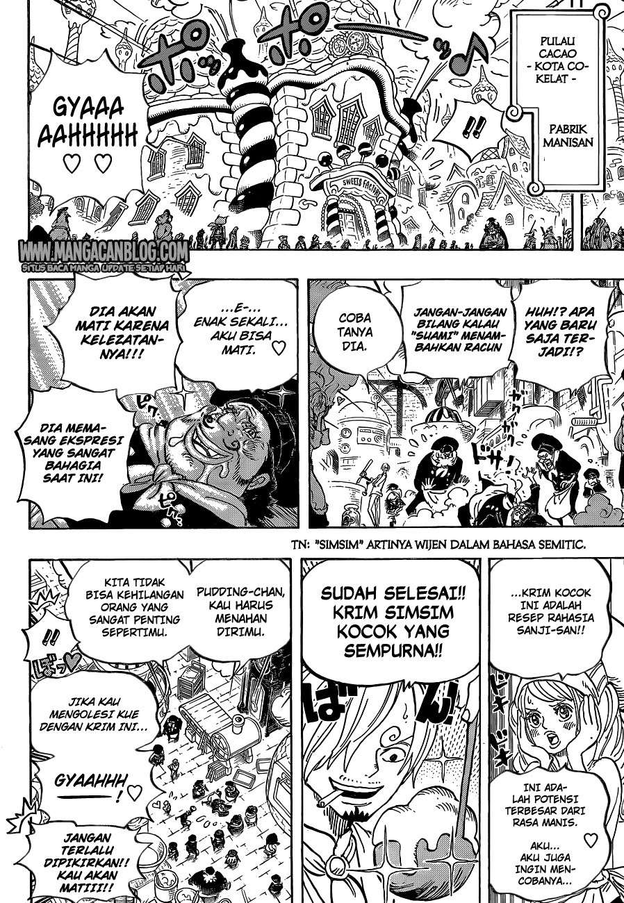 One Piece Chapter 885 page 16