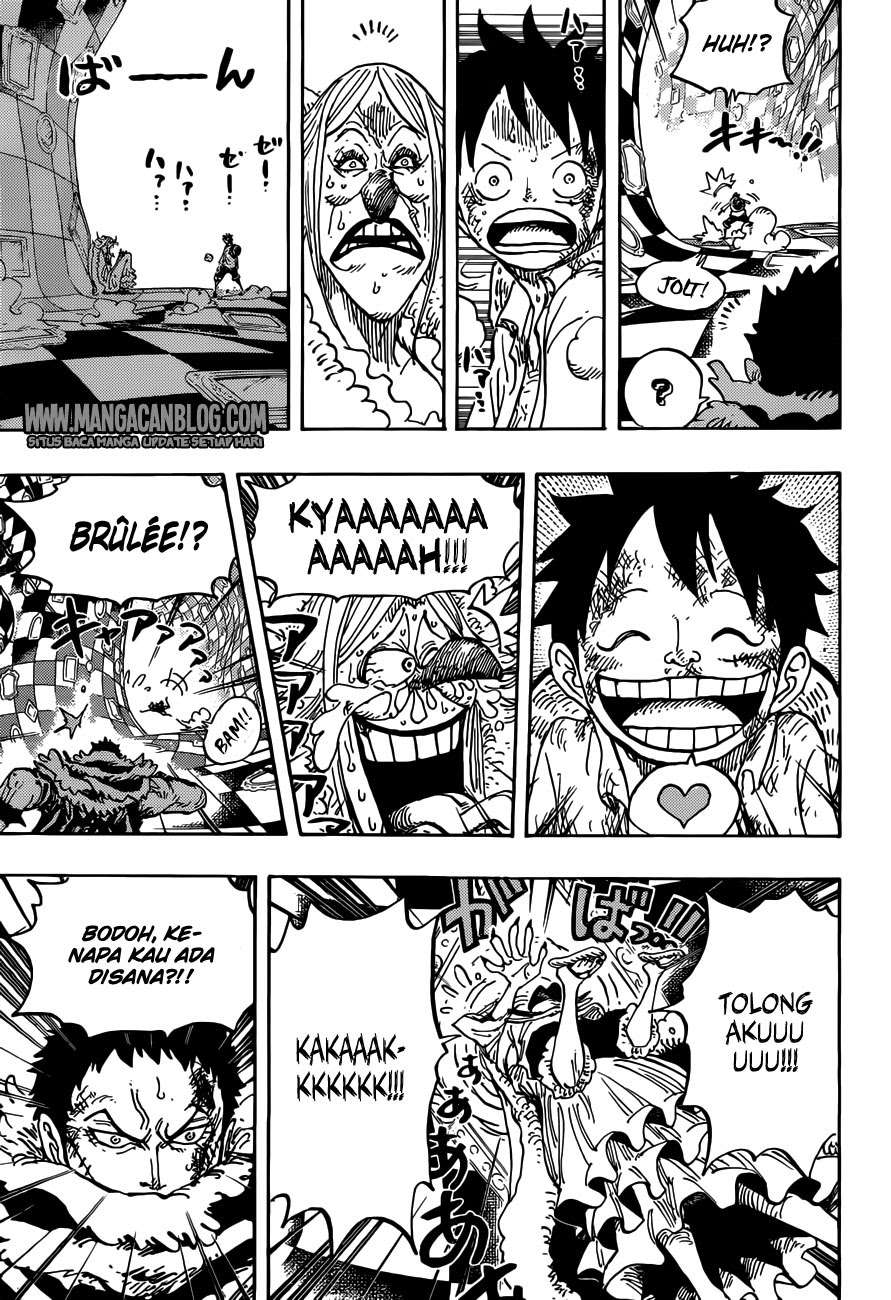 One Piece Chapter 885 page 8