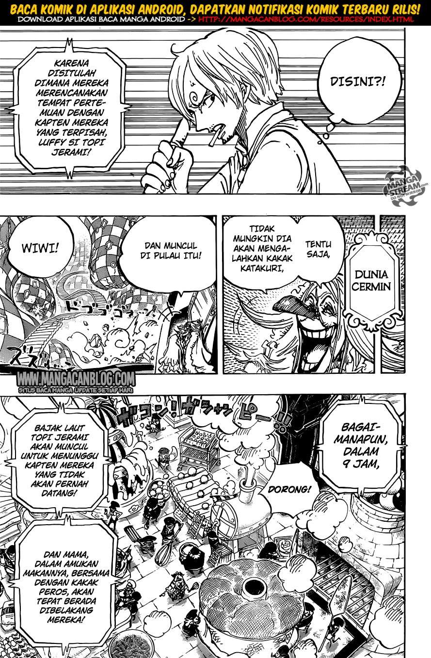 One Piece Chapter 884 page 15