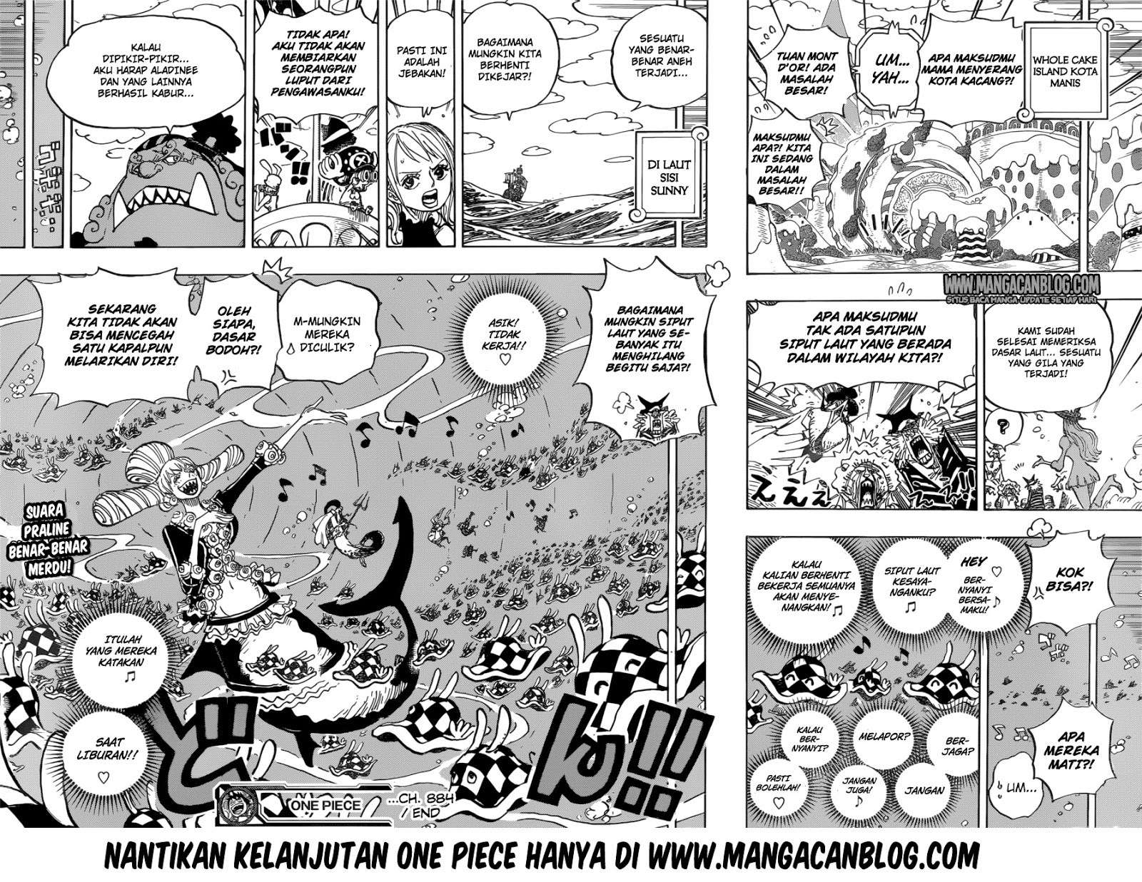 One Piece Chapter 884 page 18