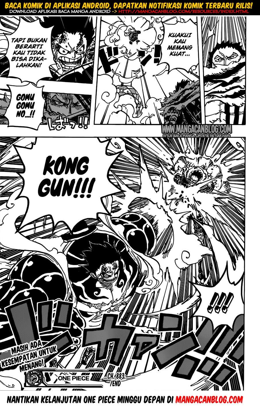 One Piece Chapter 883 page 17