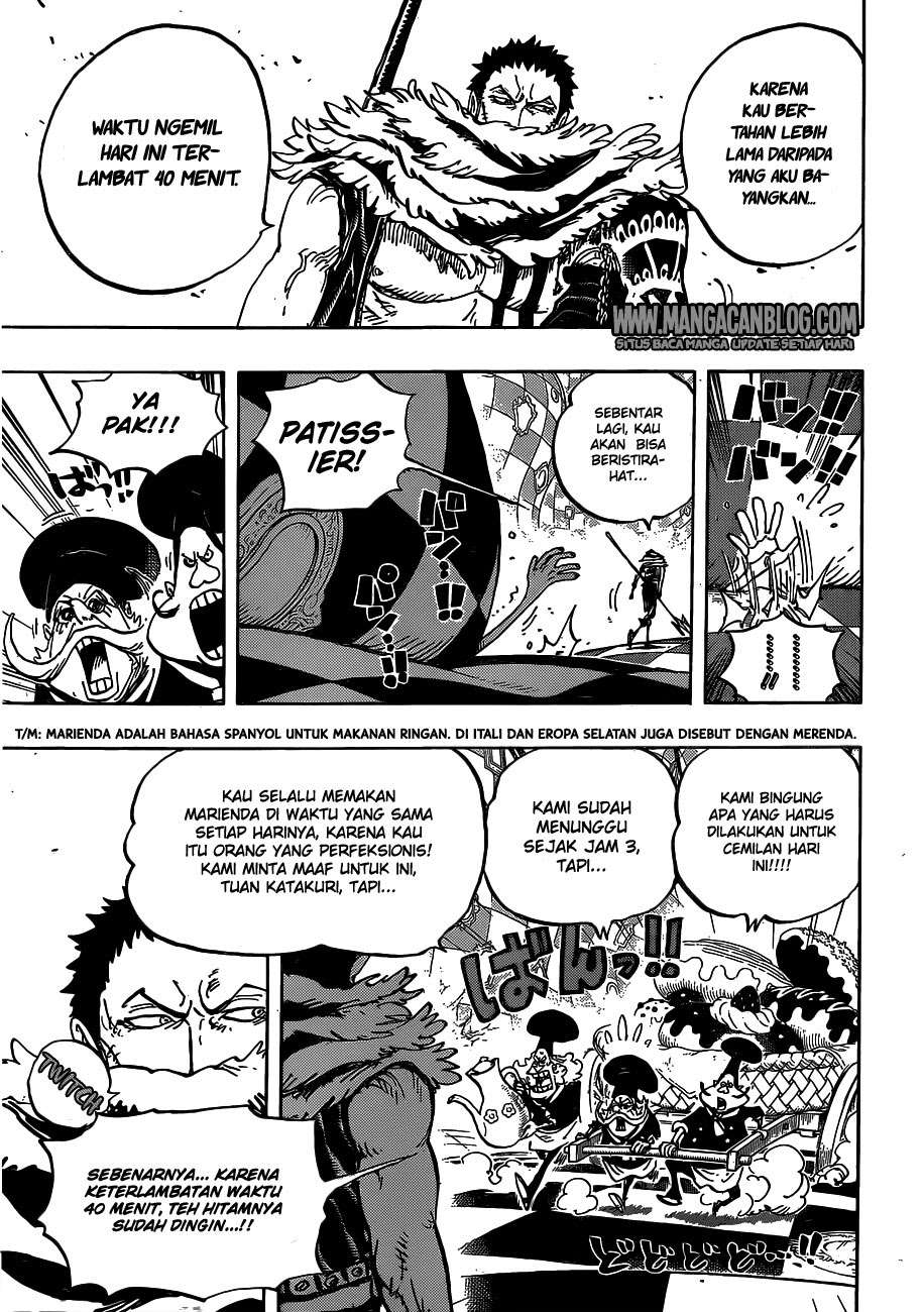One Piece Chapter 883 page 6