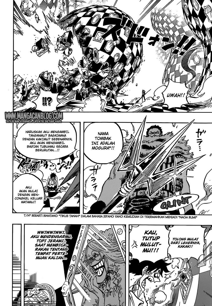 One Piece Chapter 882 page 7