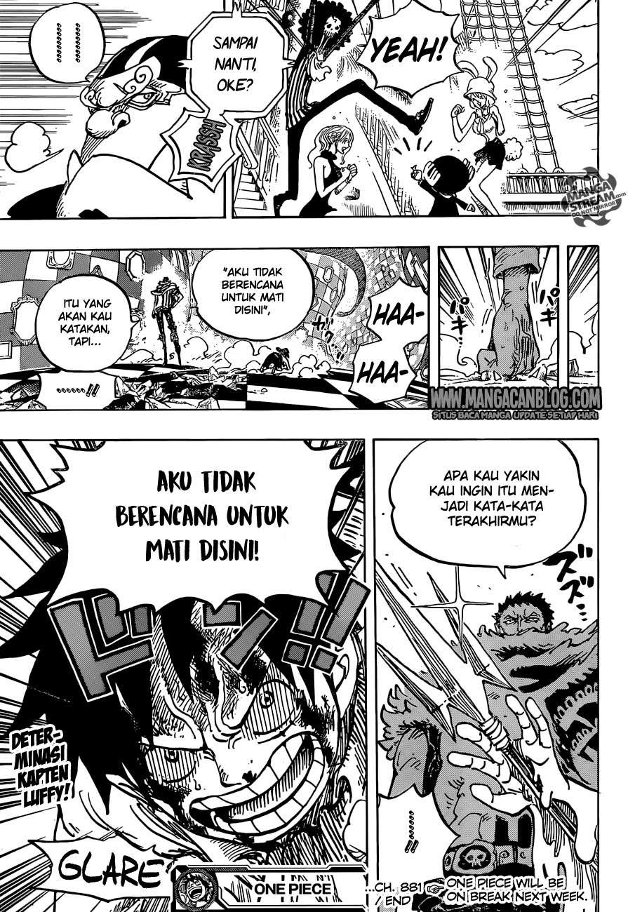 One Piece Chapter 881 page 20