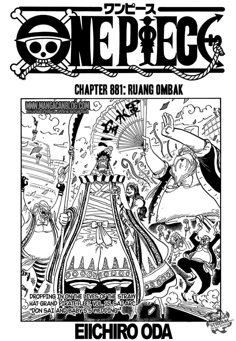 One Piece Chapter 881 page 5