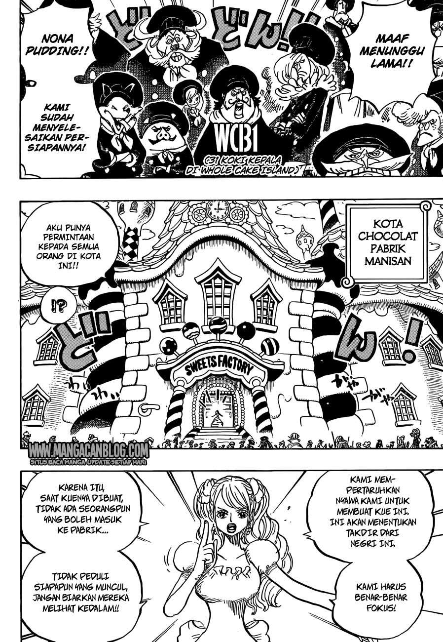 One Piece Chapter 880 page 5