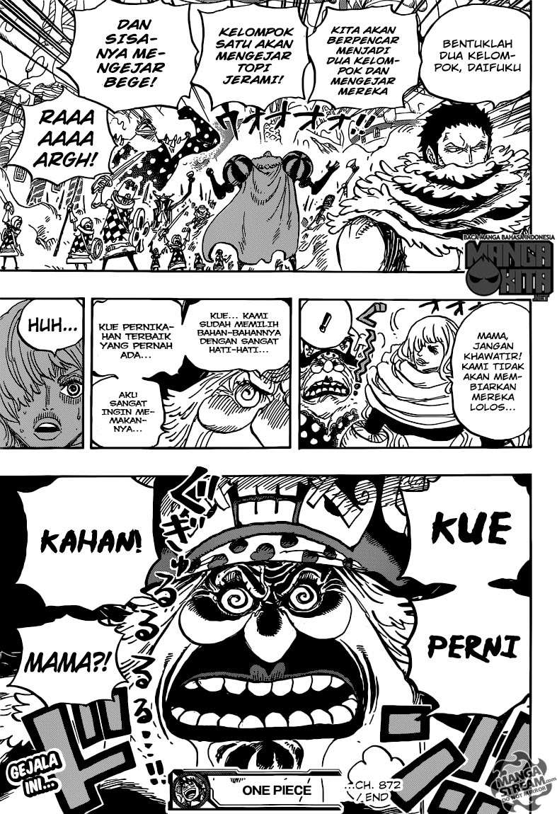 One Piece Chapter 872 page 20