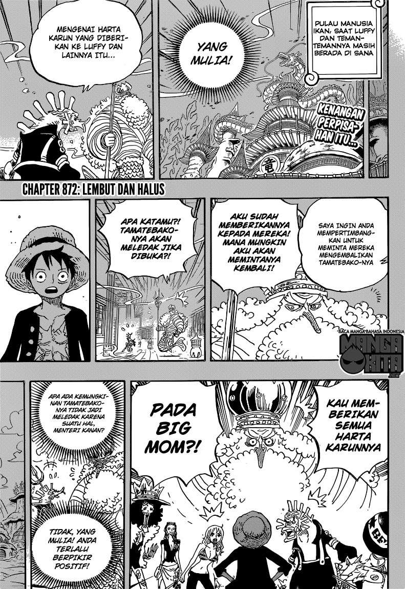 One Piece Chapter 872 page 6