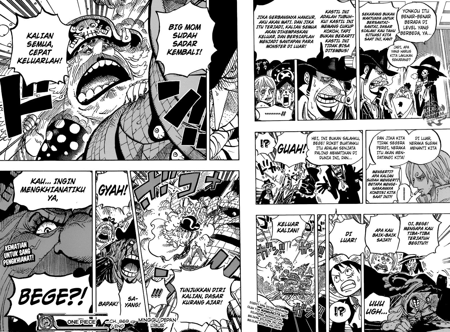 One Piece Chapter 869 page 21