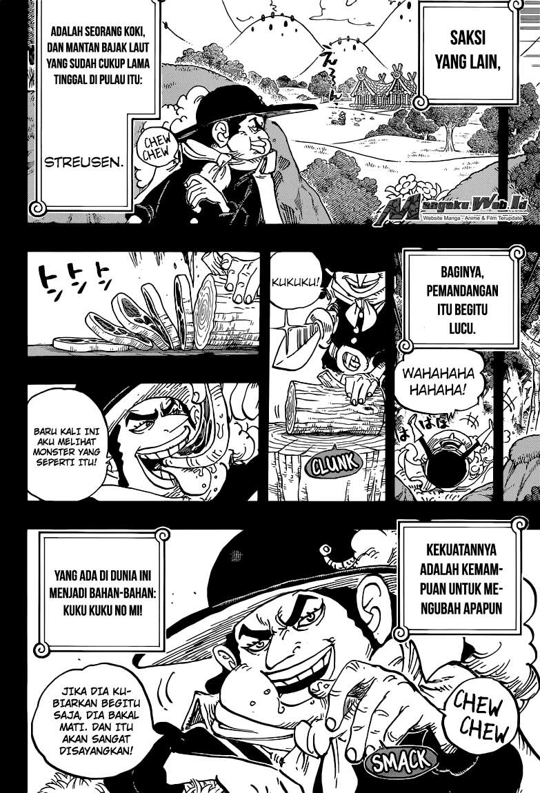 One Piece Chapter 868 page 6