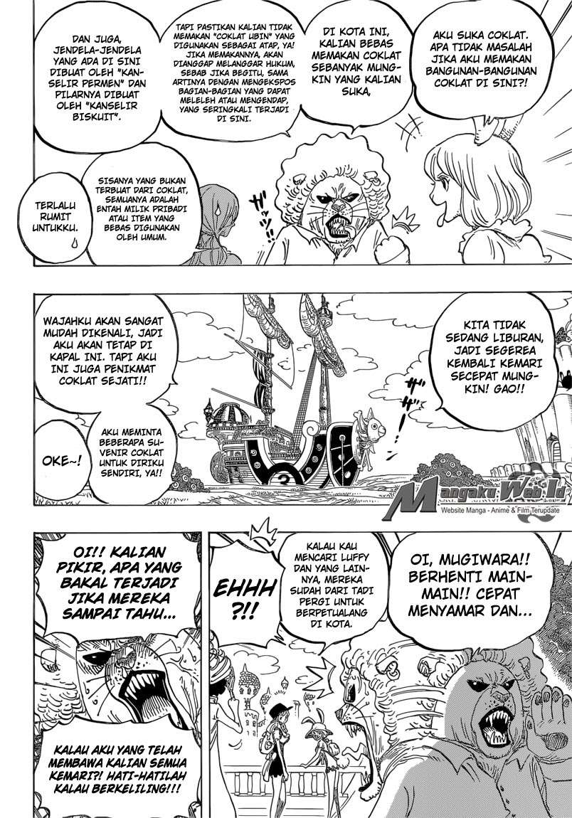 One Piece Chapter 827 page 7