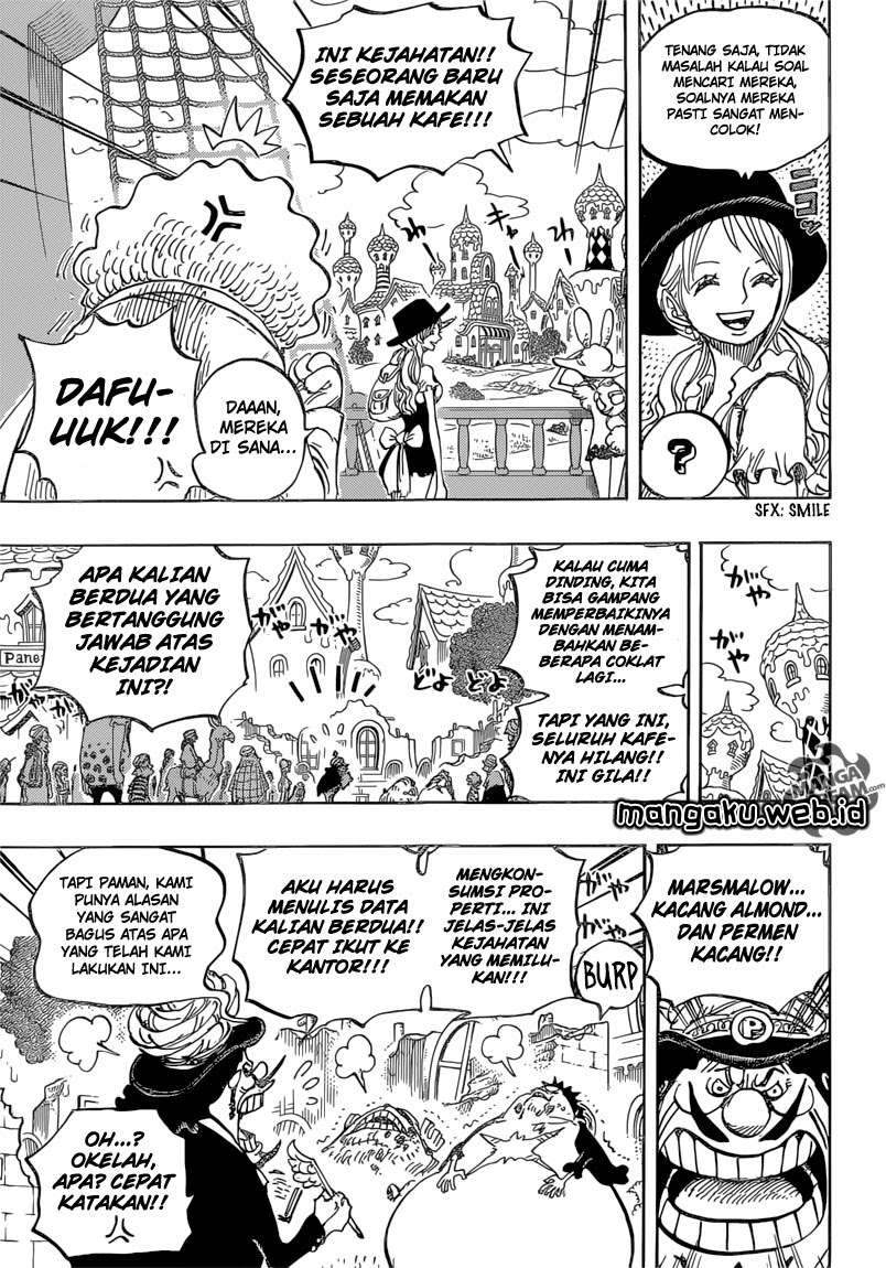 One Piece Chapter 827 page 8