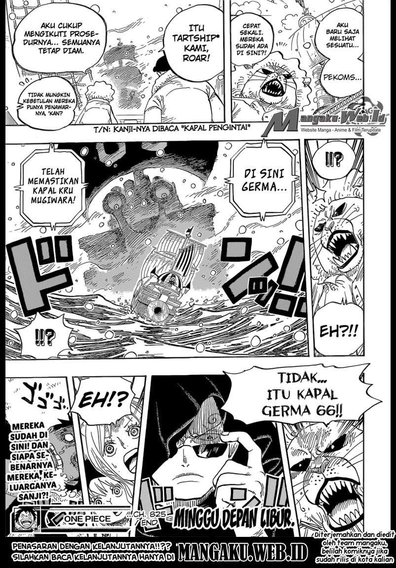 One Piece Chapter 825 page 14