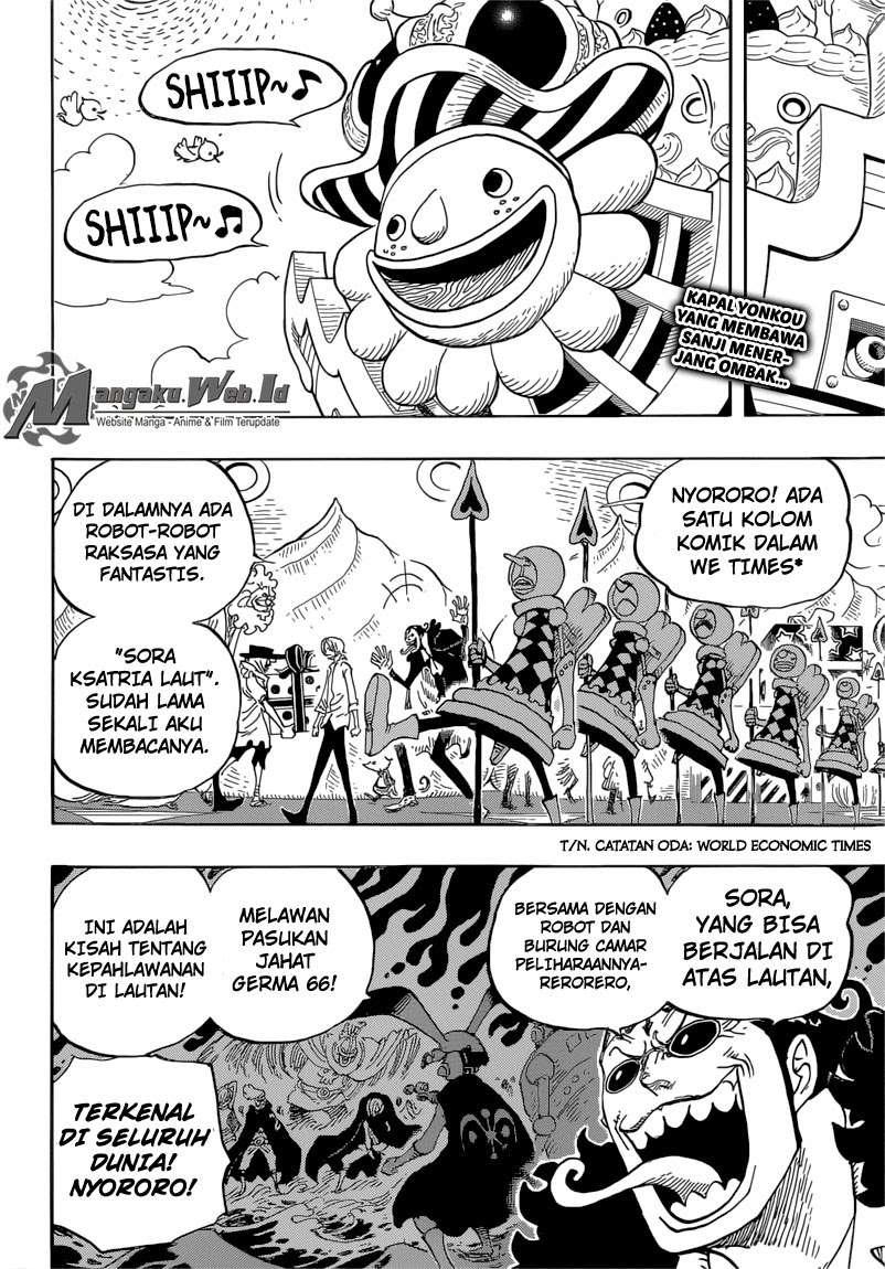 One Piece Chapter 825 page 3