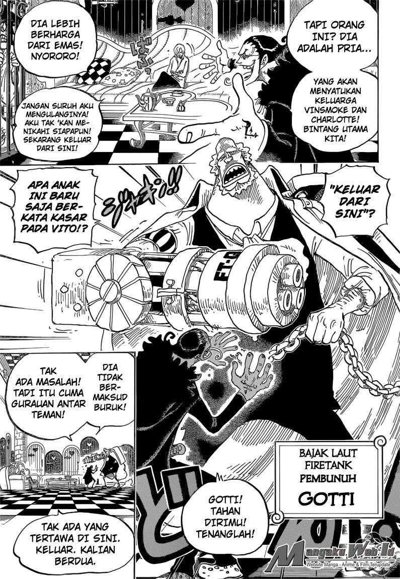 One Piece Chapter 825 page 6