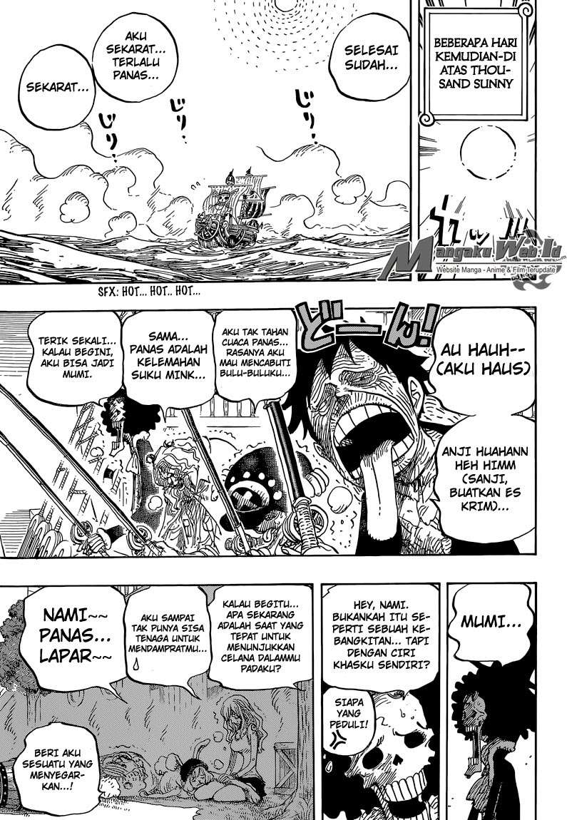 One Piece Chapter 825 page 8