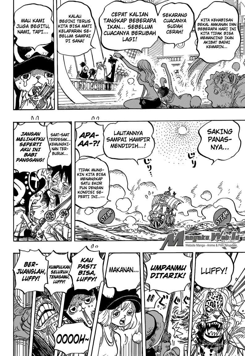 One Piece Chapter 825 page 9