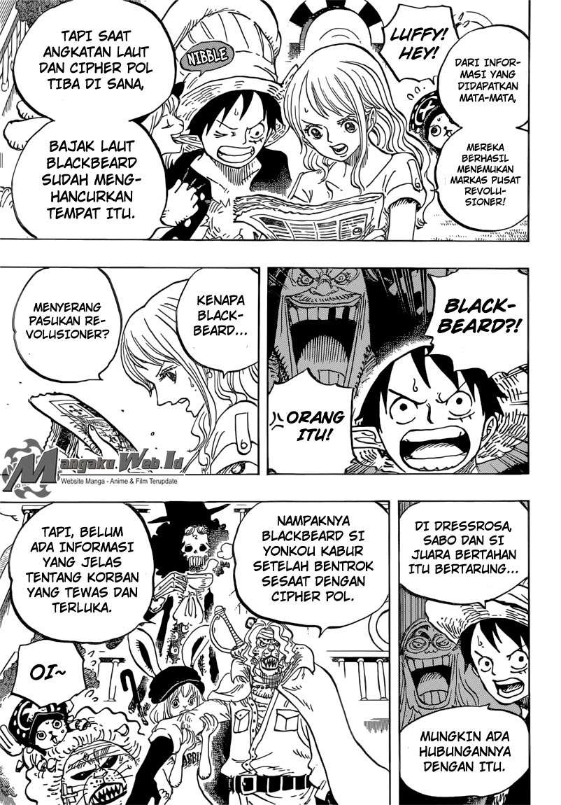One Piece Chapter 824 page 7