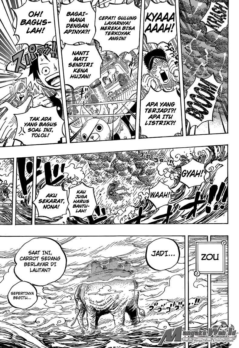 One Piece Chapter 824 page 9