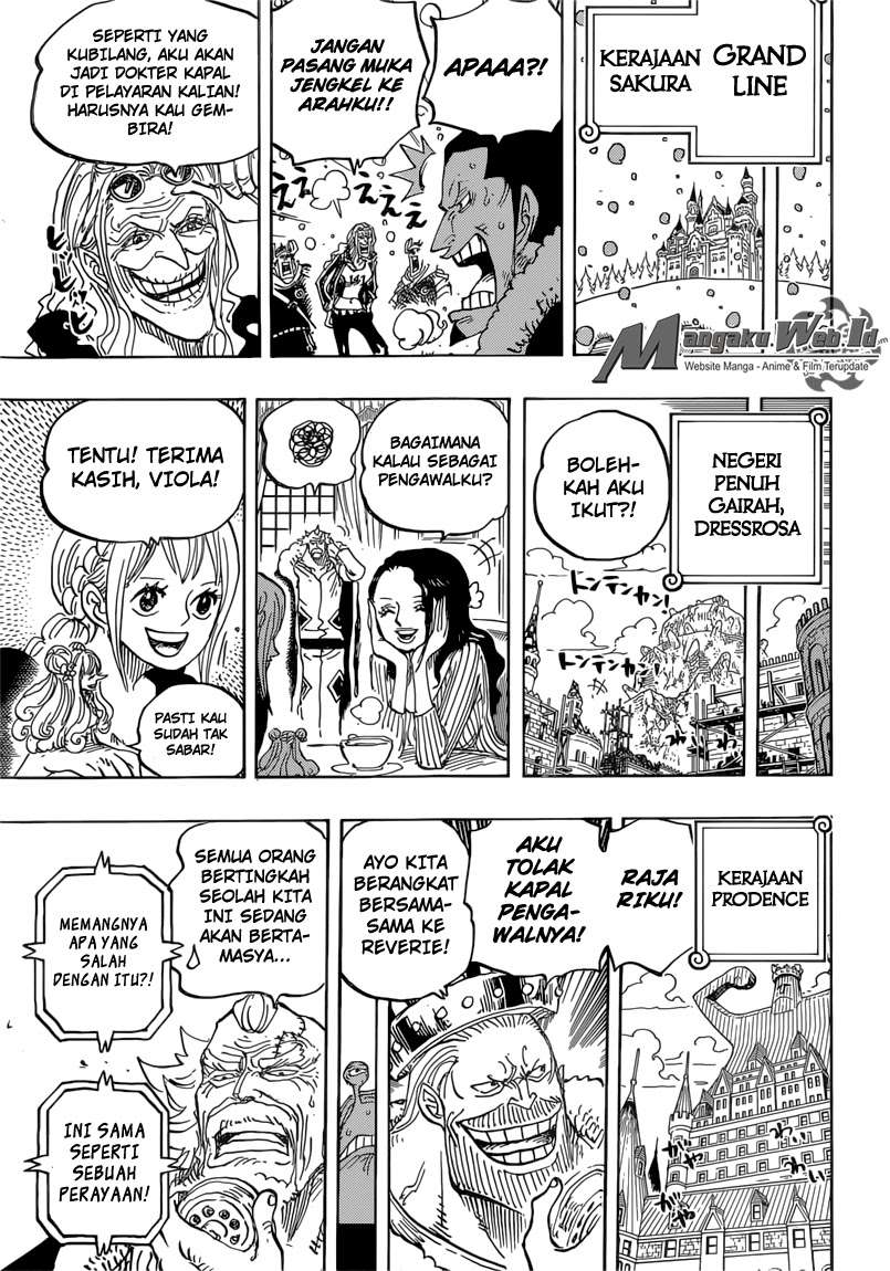 One Piece Chapter 823 page 10