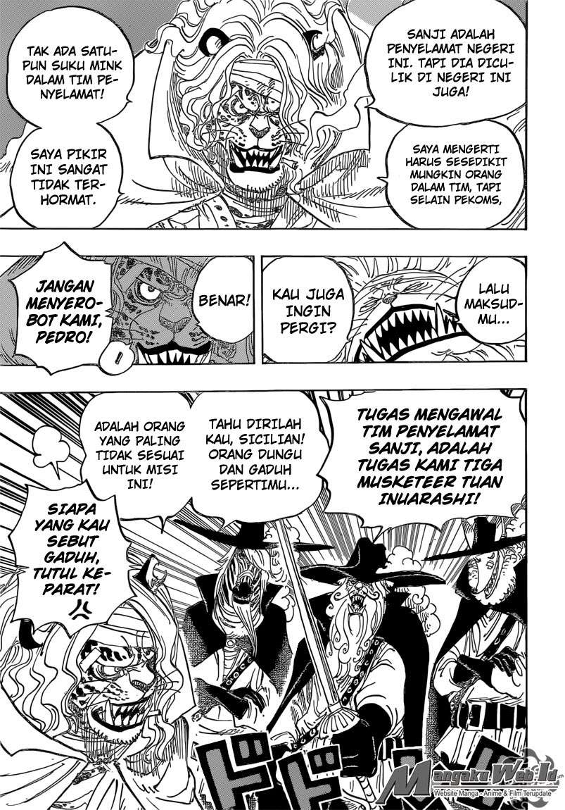 One Piece Chapter 822 page 10