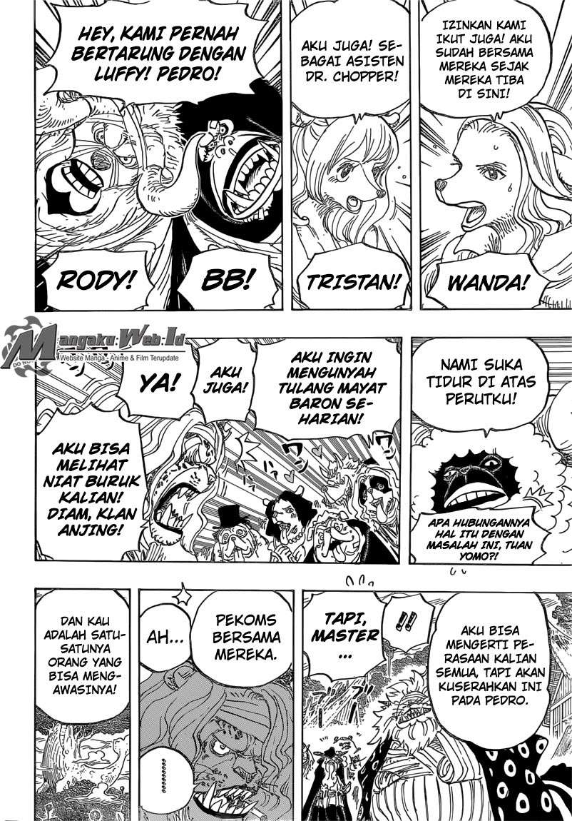 One Piece Chapter 822 page 11