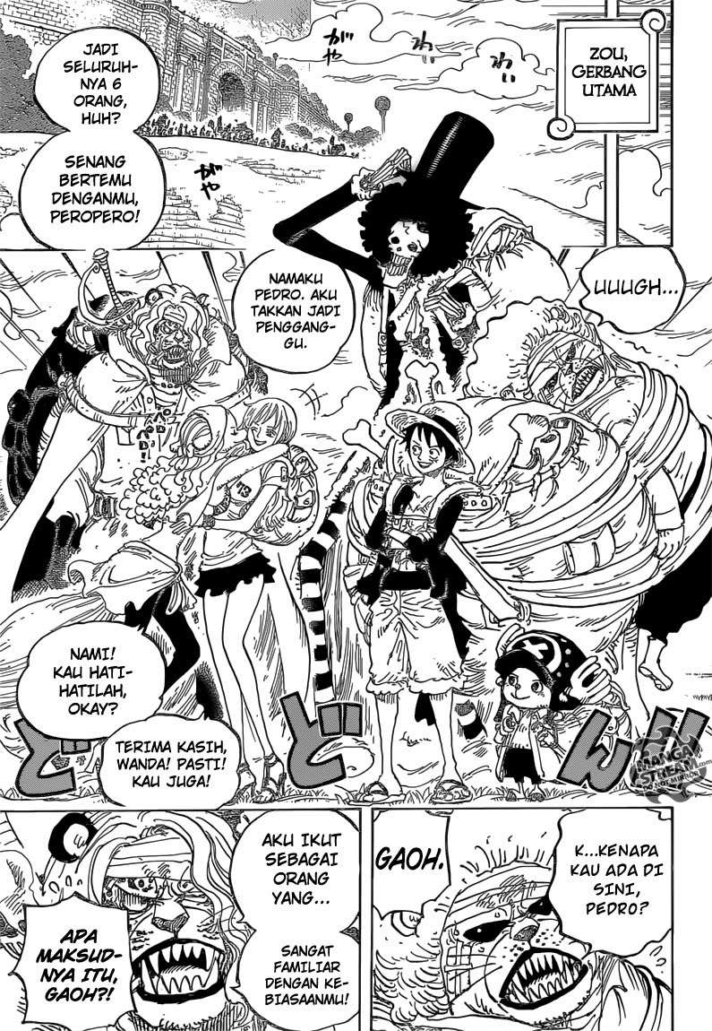 One Piece Chapter 822 page 14