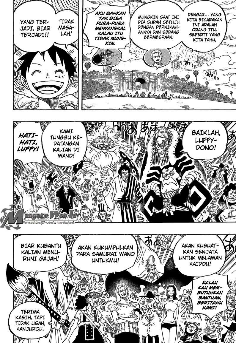 One Piece Chapter 822 page 15
