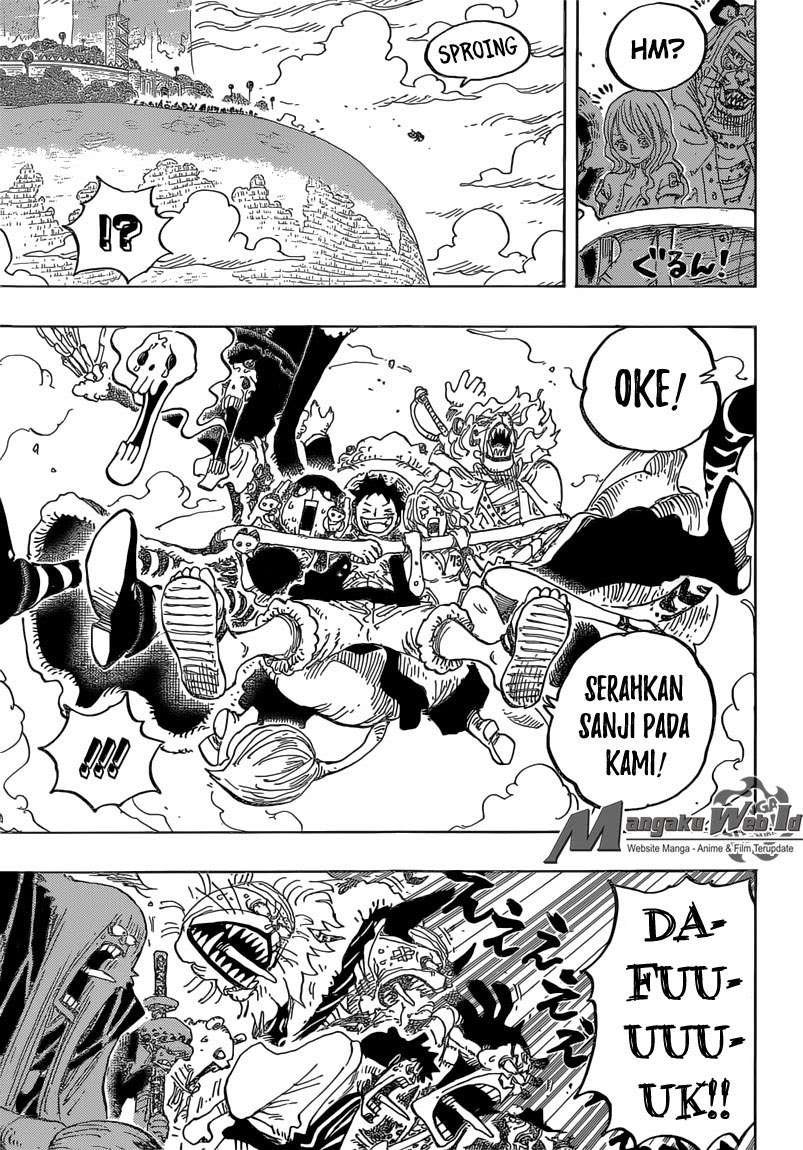 One Piece Chapter 822 page 16