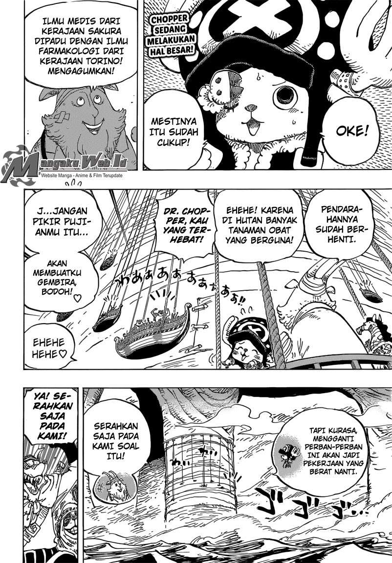 One Piece Chapter 822 page 3