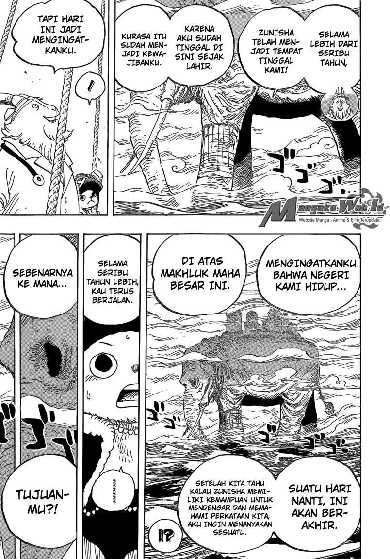 One Piece Chapter 822 page 4