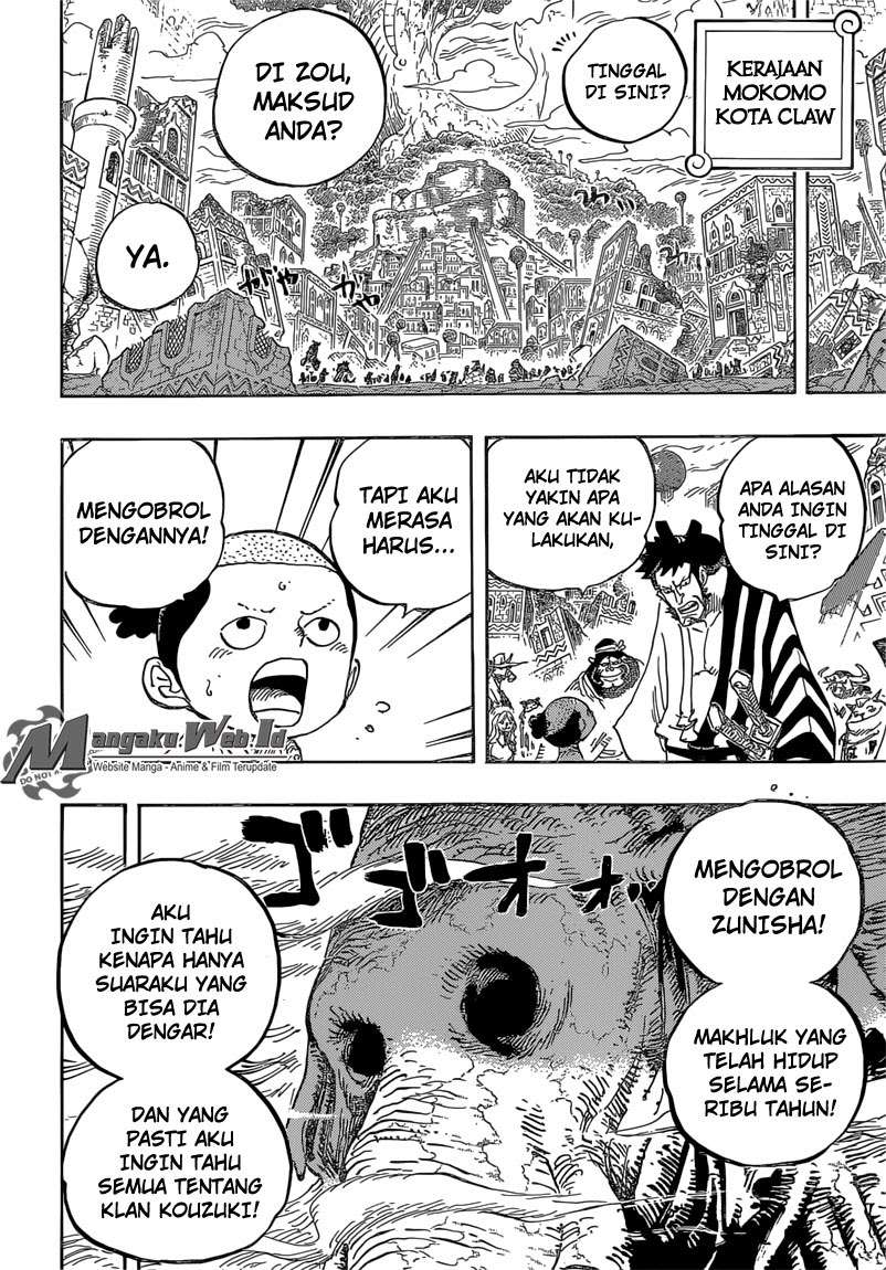 One Piece Chapter 822 page 5