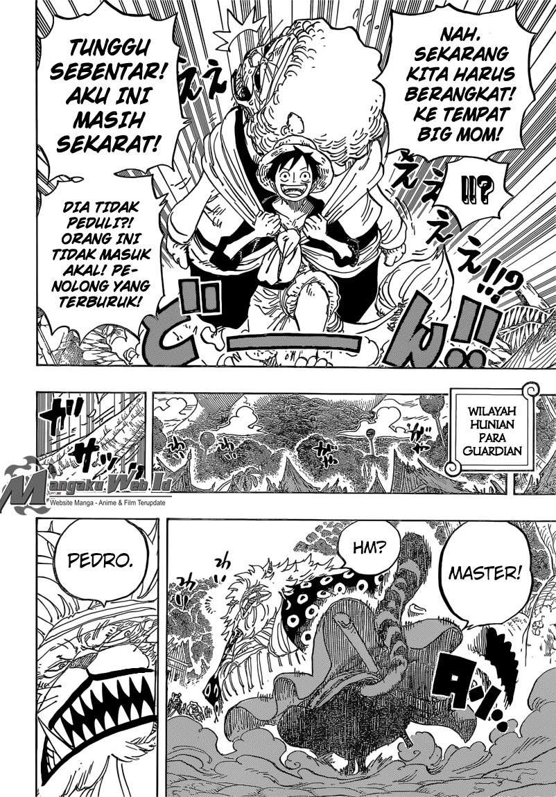 One Piece Chapter 822 page 9