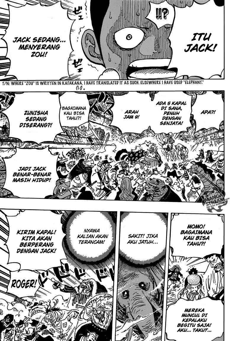 One Piece Chapter 821 page 11