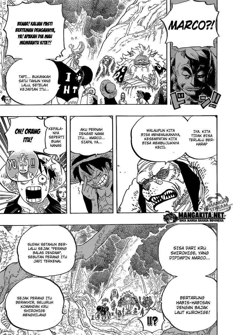 One Piece Chapter 820 page 14
