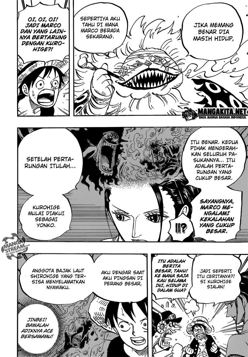 One Piece Chapter 820 page 15