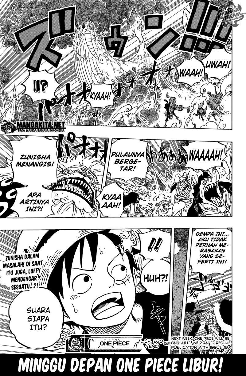 One Piece Chapter 820 page 20