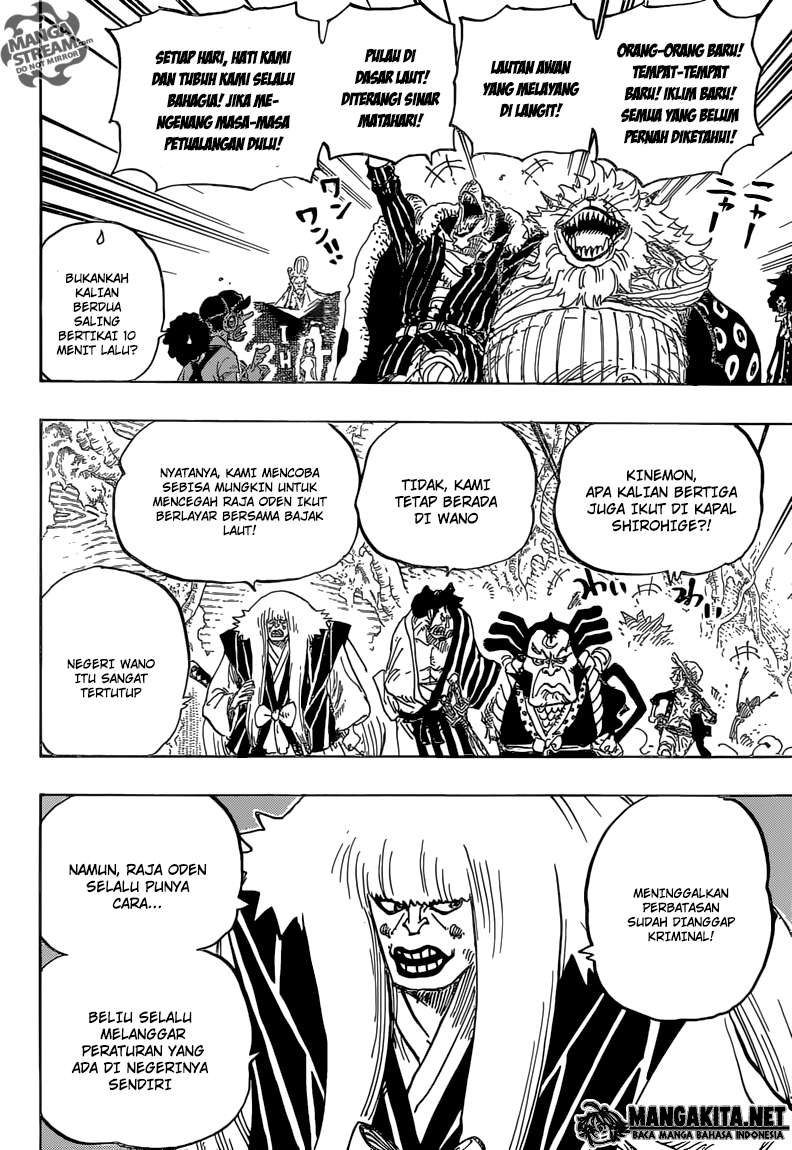 One Piece Chapter 820 page 7
