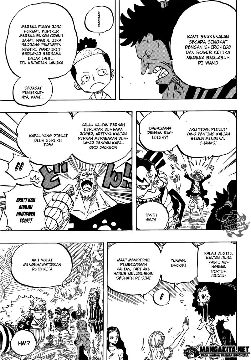 One Piece Chapter 820 page 8