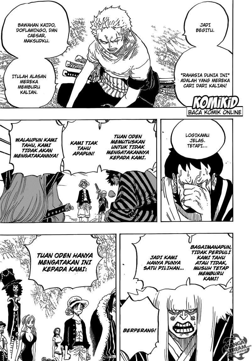 One Piece Chapter 819 page 7