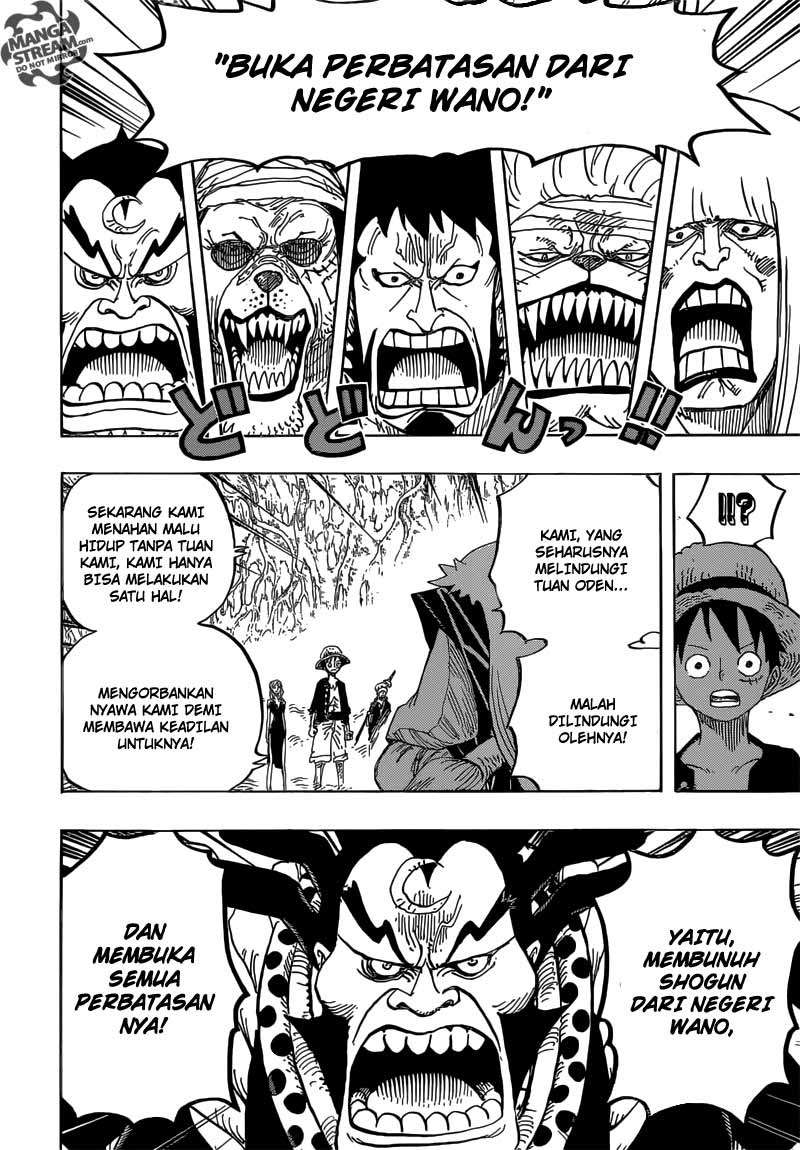 One Piece Chapter 819 page 8