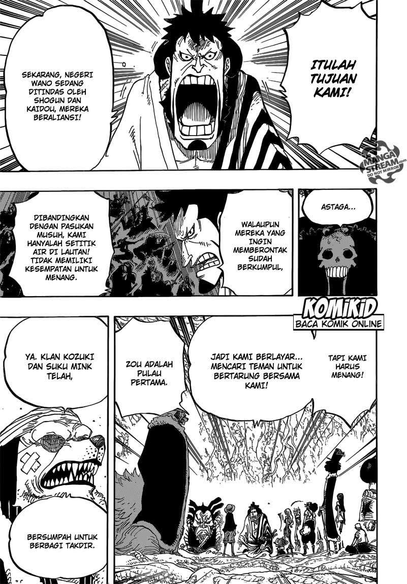 One Piece Chapter 819 page 9