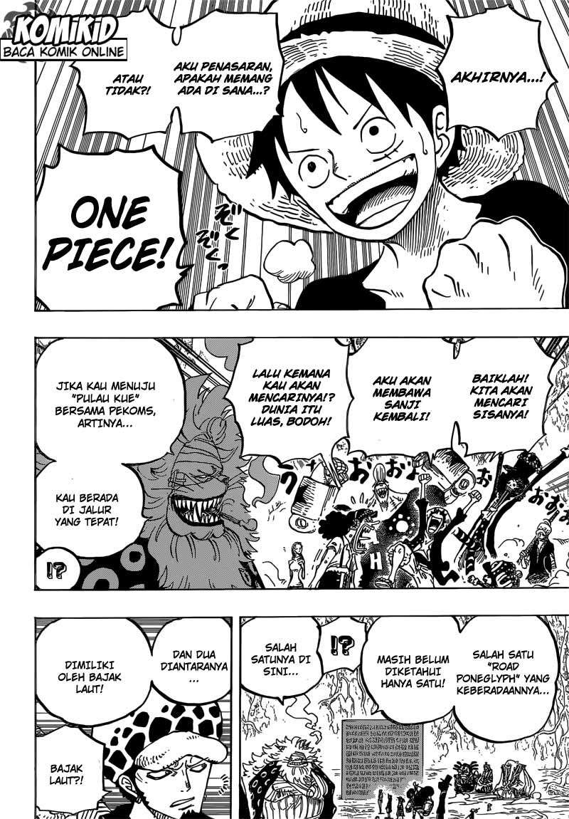 One Piece Chapter 818 page 7