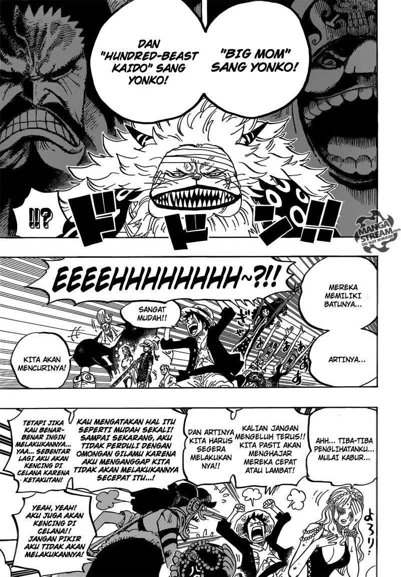 One Piece Chapter 818 page 8