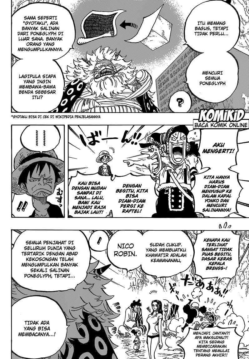 One Piece Chapter 818 page 9