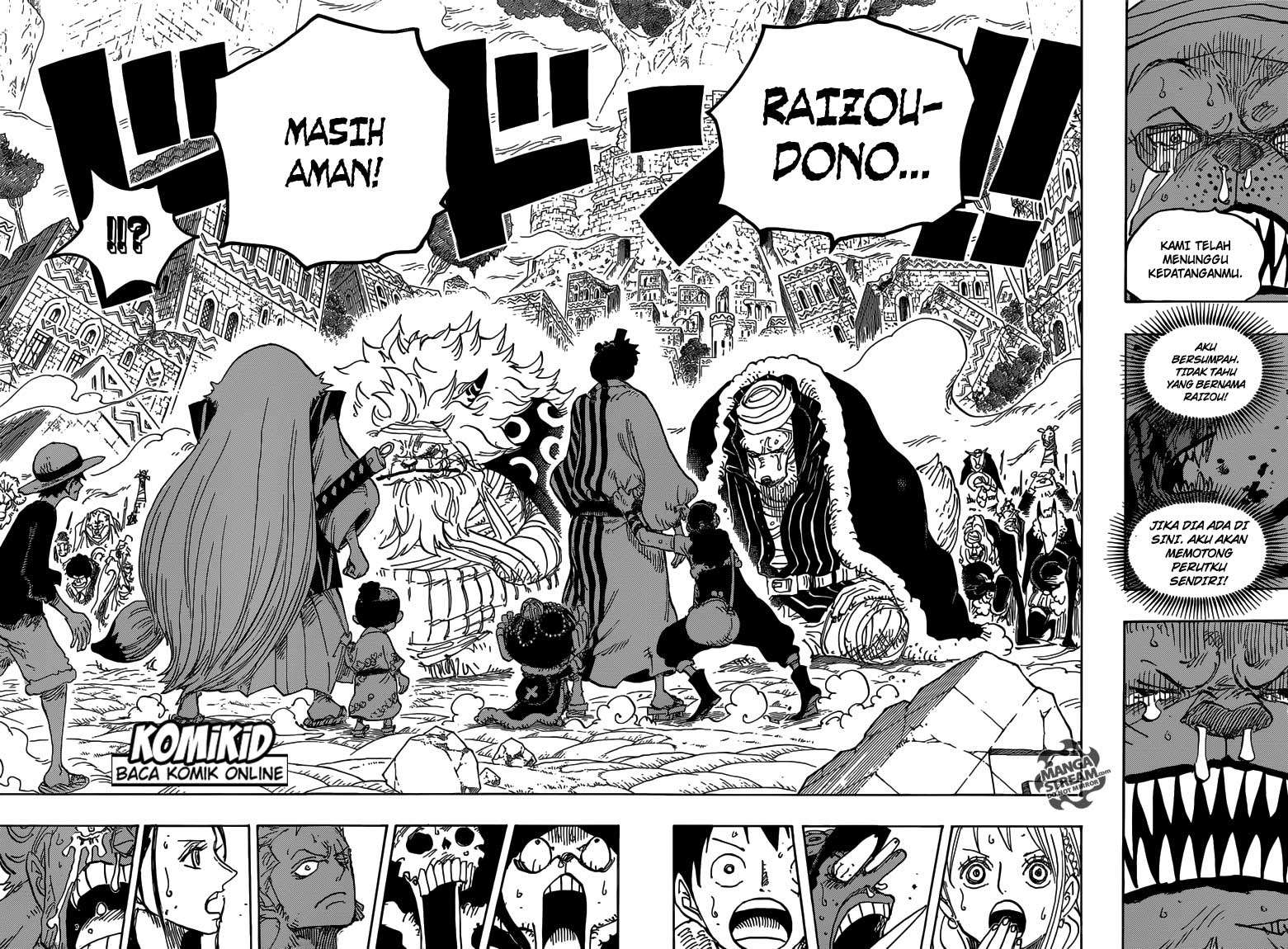 One Piece Chapter 816 page 15