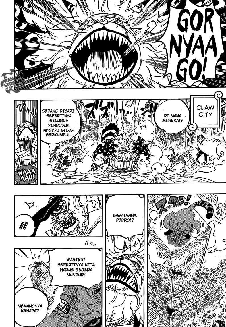 One Piece Chapter 816 page 7