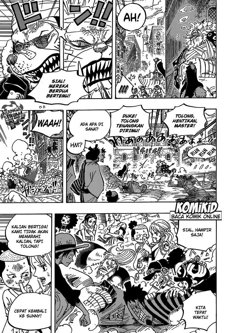 One Piece Chapter 816 page 8