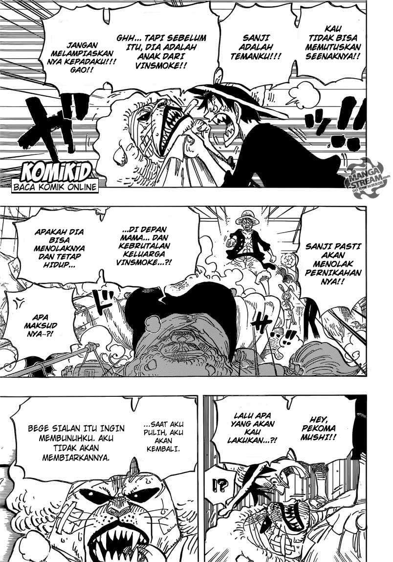 One Piece Chapter 815 page 8